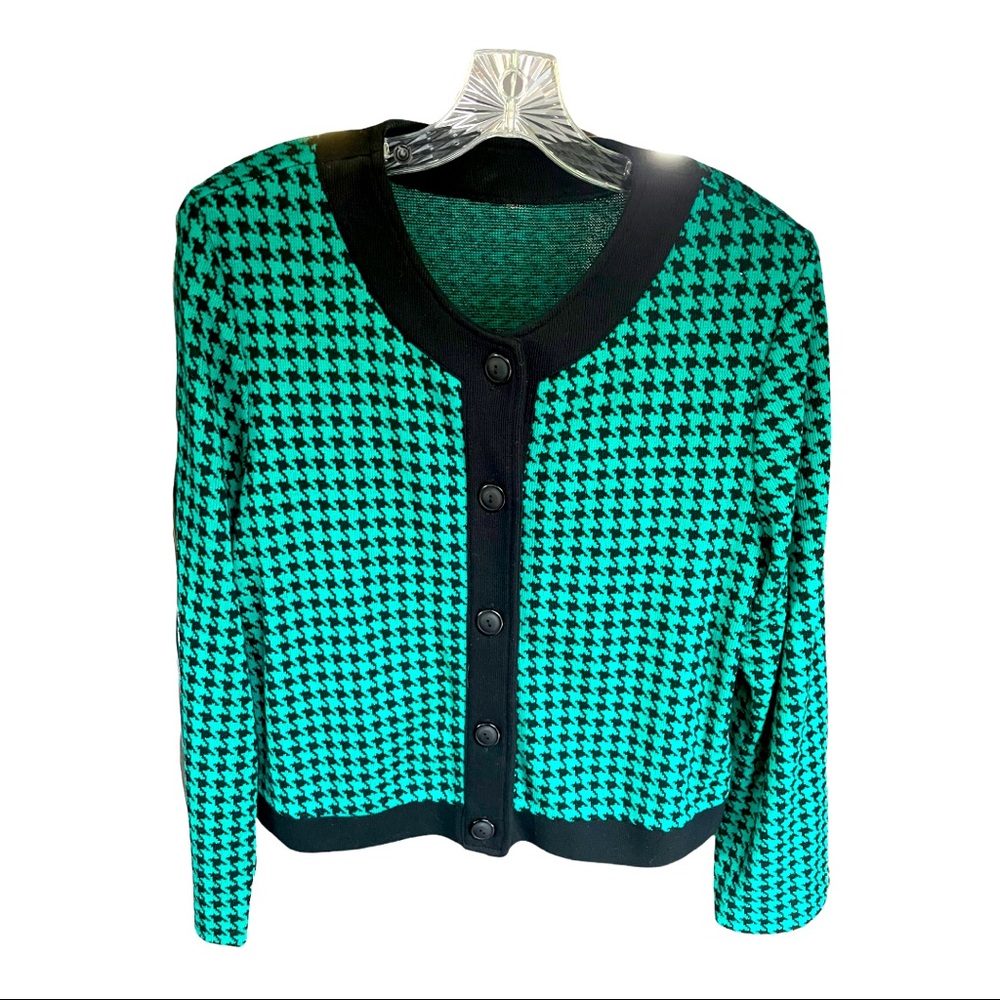 Vintage Houndstooth Cardigans